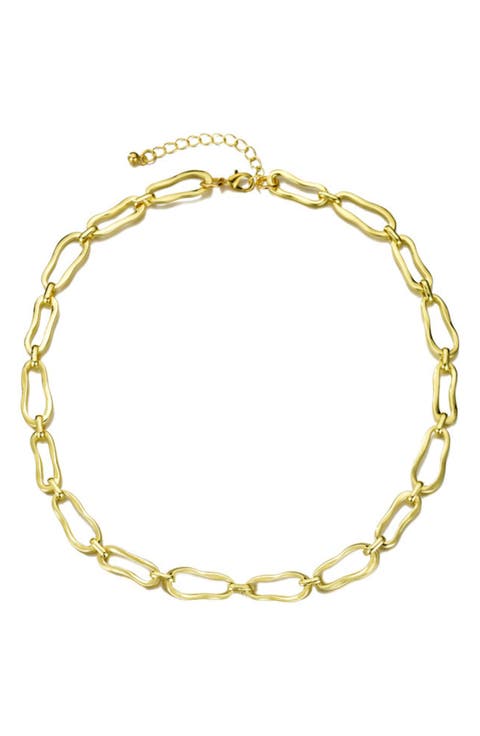 Organic Link Chain Necklace