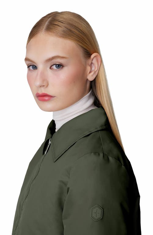 Quartz Co. Adele | Lightweight Insulated Jacket In Sage