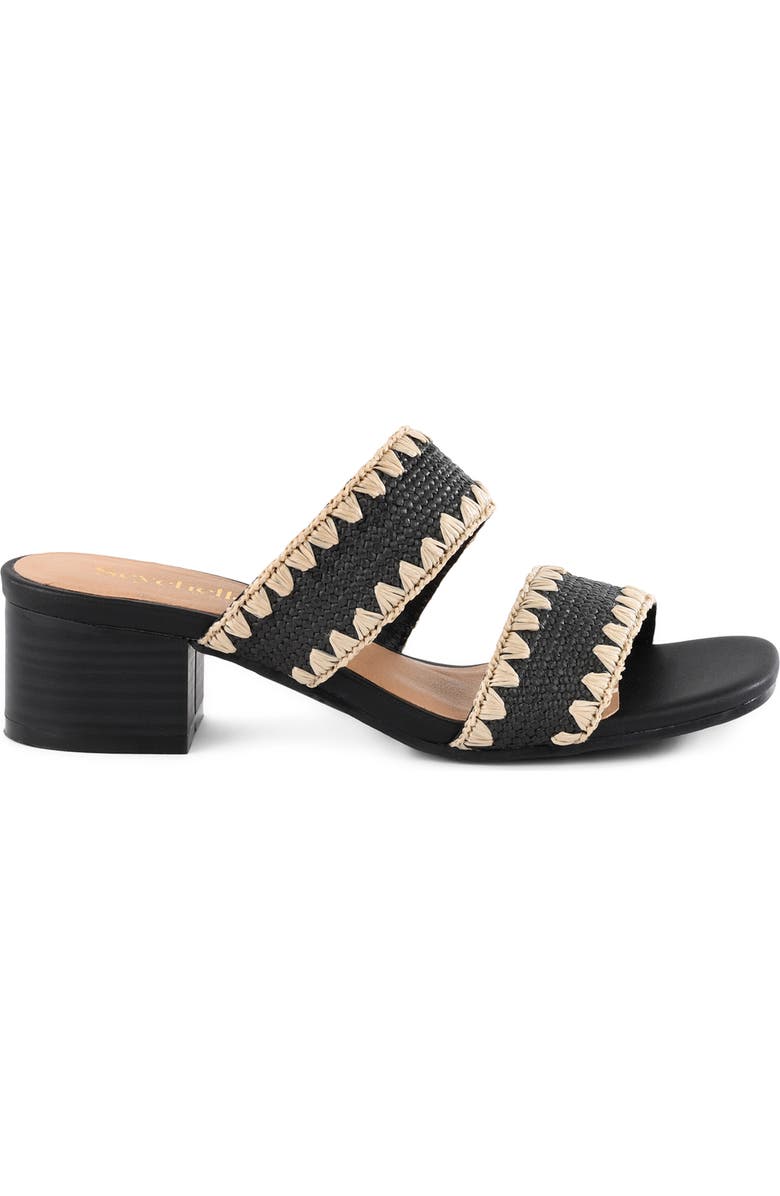 Seychelles Maui Two-Strap Sandal, Alternate, color, Black
