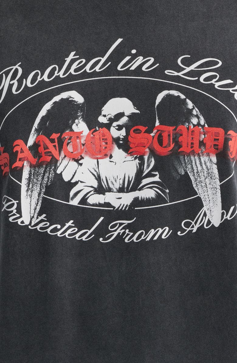 SANTO STUDIO Rooted In Love Drappo Graphic T-Shirt, Alternate, color, Grey