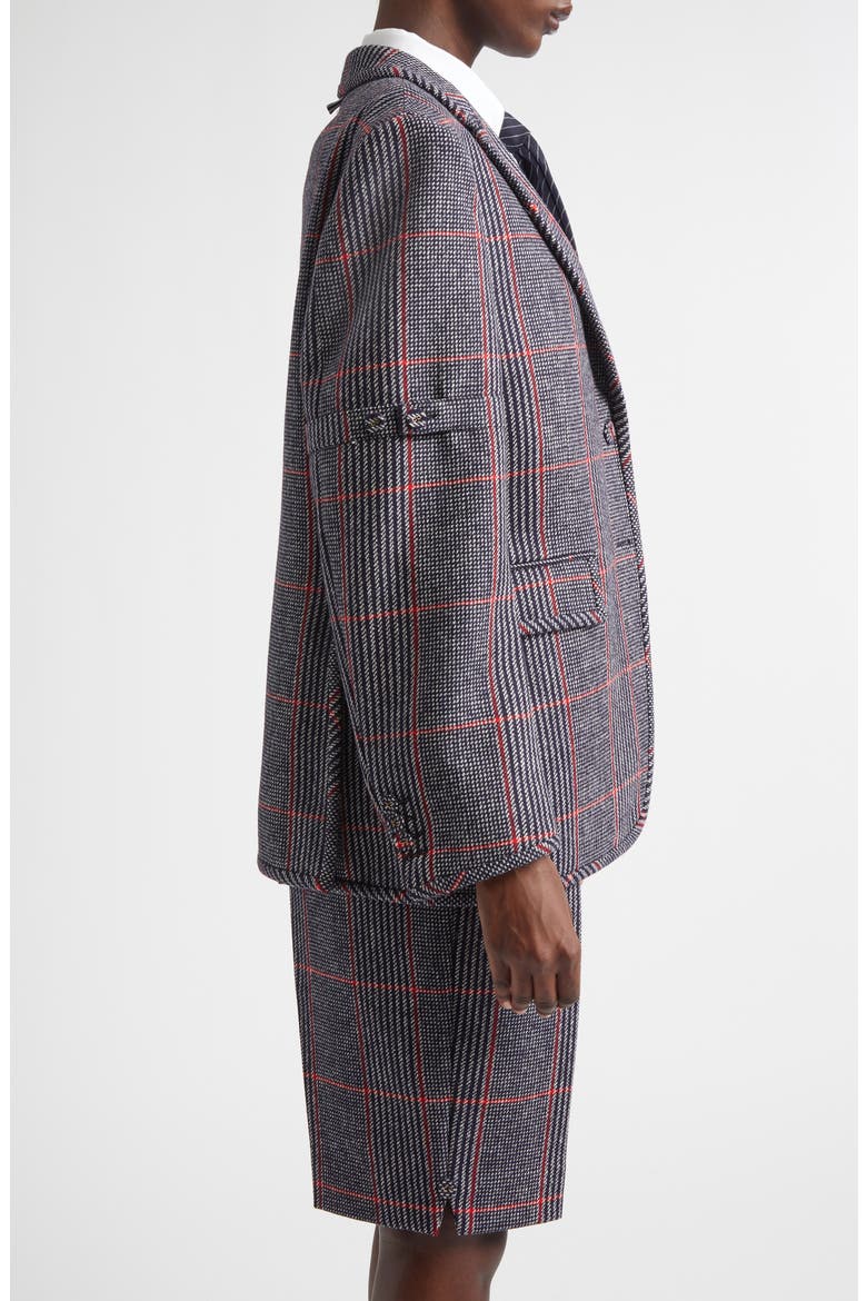 Oversize Hunting Tweed Sport Coat, Alternate, color, 960 CHECK HUNTING TWEED