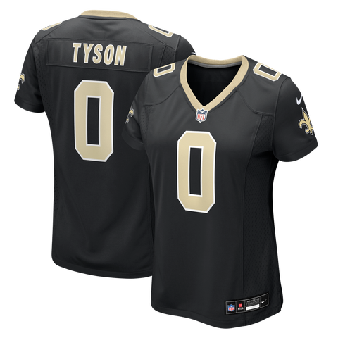 Women's Nike Jordyn Tyson Black New Orleans Saints Game Jersey