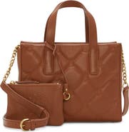 Vince Camuto Barry Quilted Leather Tote
