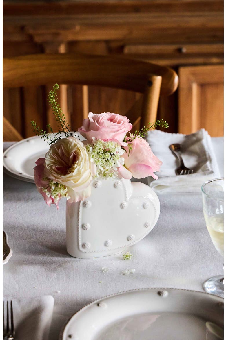 Berry & Thread Heart Vase, Alternate, color, WHITEWASH