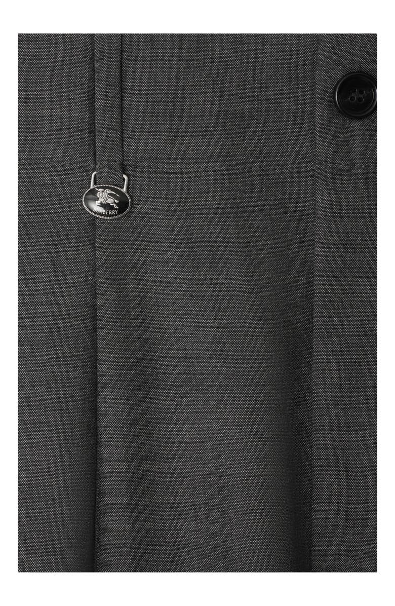 Burberry Wool Tailored Trousers, Alternate, color, Gull Grey/Trip Grey