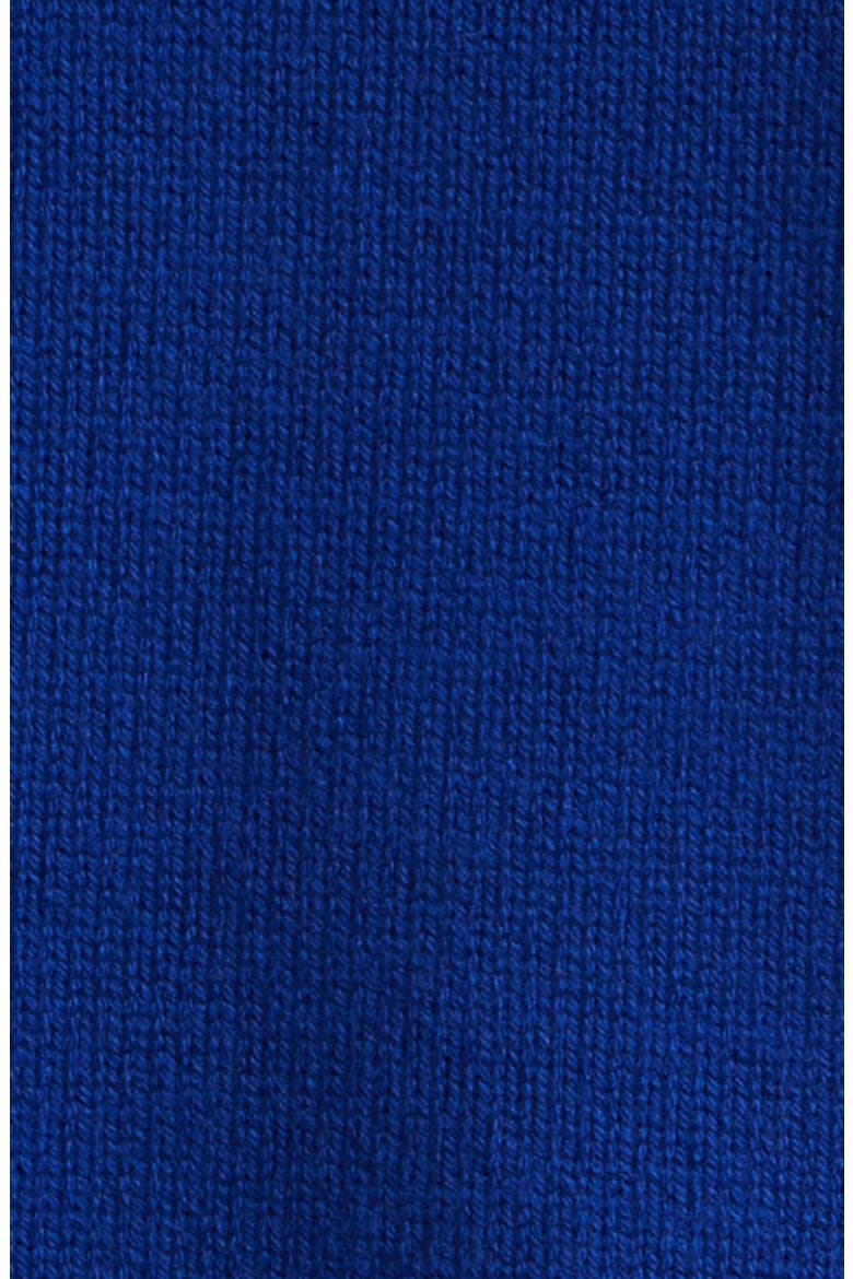 Virgin Wool & Cashmere Crewneck Sweater, Alternate, color, UBV ROYAL BLUE