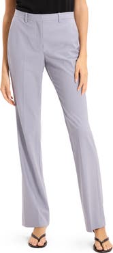Theory Slim Fit Stretch Wool Trousers