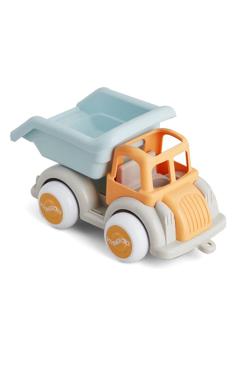 Scrunch Jumbo Recycled Plastic Tipper Truck, Main, color, Multi Orange