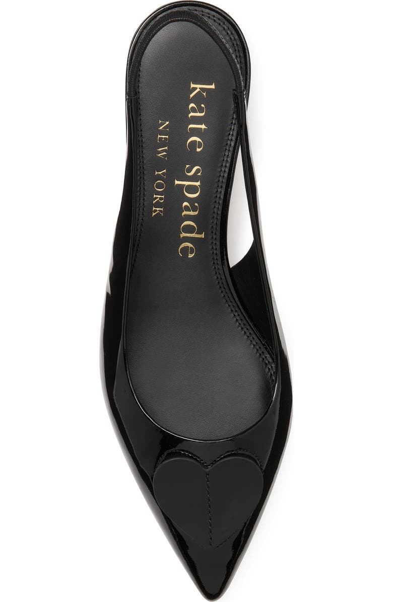 Kate Spade New York lover slingback pointed toe flat, Alternate, color,