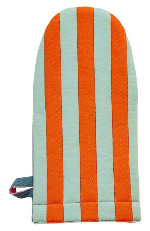 Dusen Dusen Stripe Oven Mitt in Ginger 