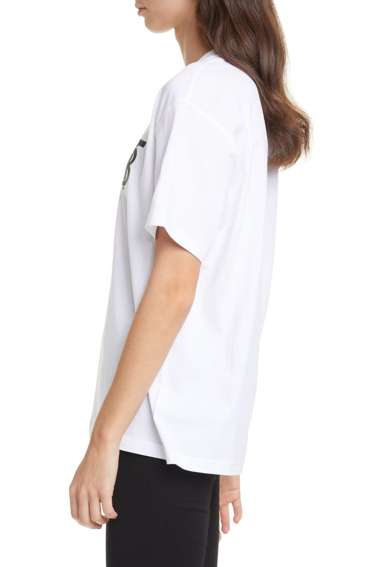 Emerson Monogram Logo Tee, Alternate, color, WHITE