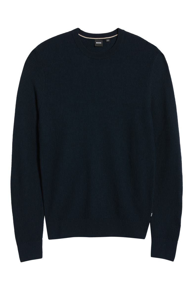 Ludino Crewneck Sweater, Alternate, color, NAVY