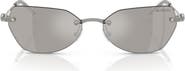 Swarovski 58mm Irregular Sunglasses