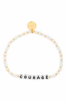 Courage Beaded Stretch Bracelet