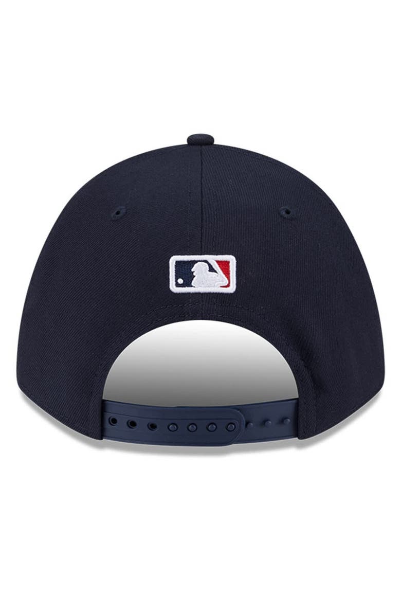 New Era Men's New Era Navy Boston Red Sox Player Replica 9FORTY Adjustable Hat, Alternate, color, Navy