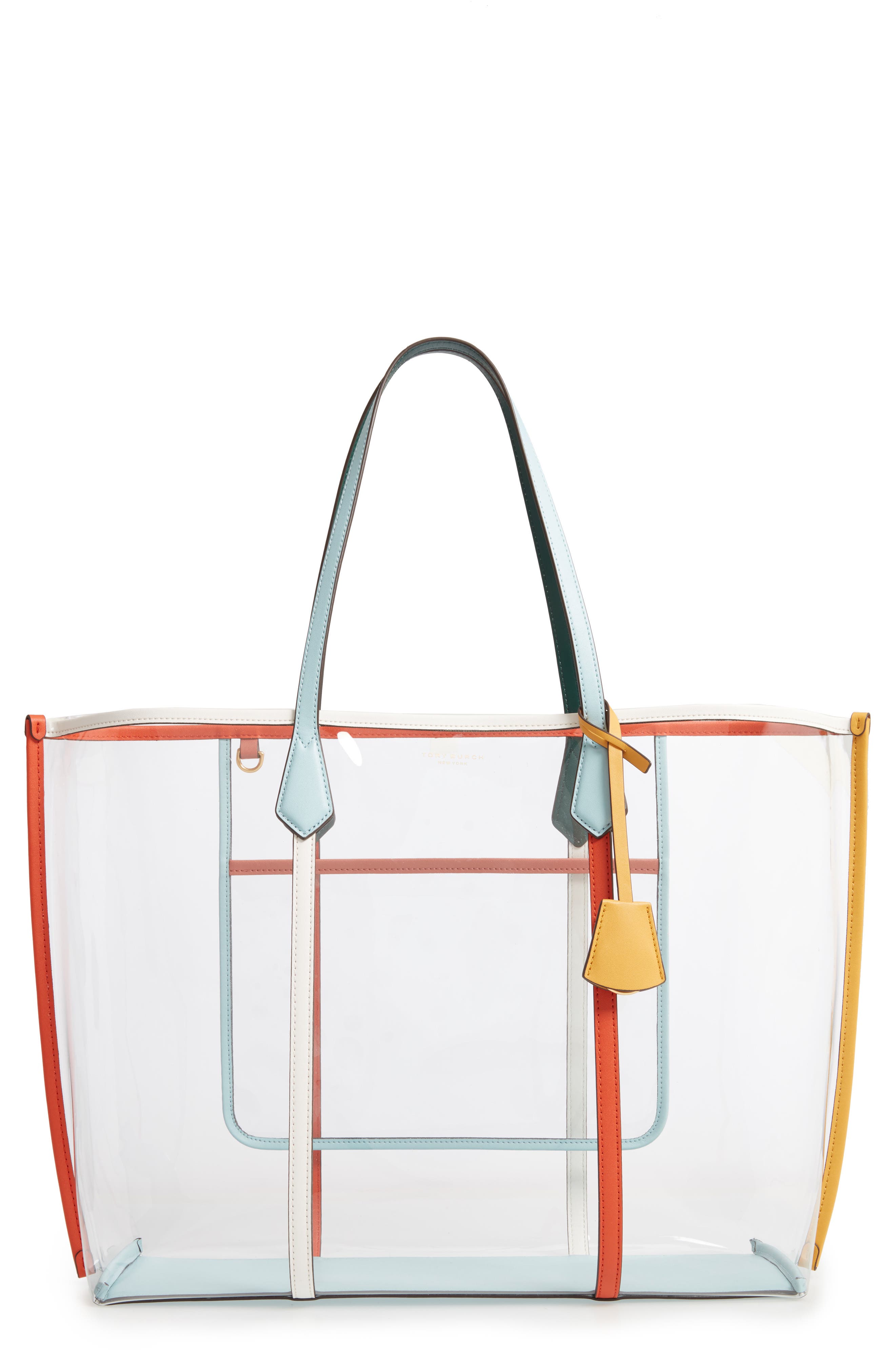 Tory Burch Perry Transparent Tote, Main, color, 