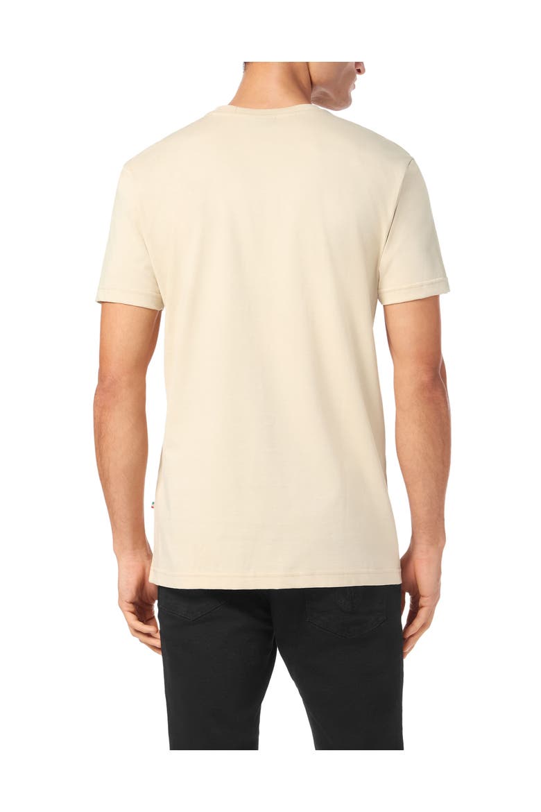 T-Shirt Round Neck Men, Alternate, color, beige