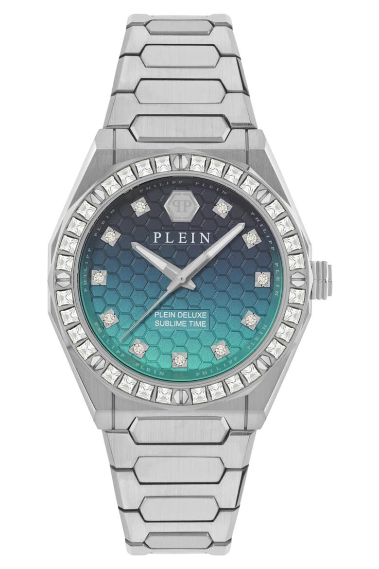 Plein Deluxe Bracelet Watch, 36mm, Main, color, STSTL