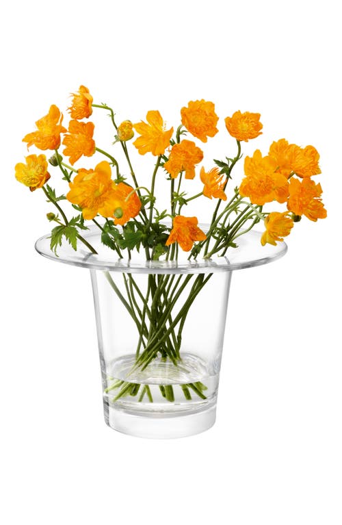 Lsa Victoria 7.5" Vase/lantern, Clear In Transparent