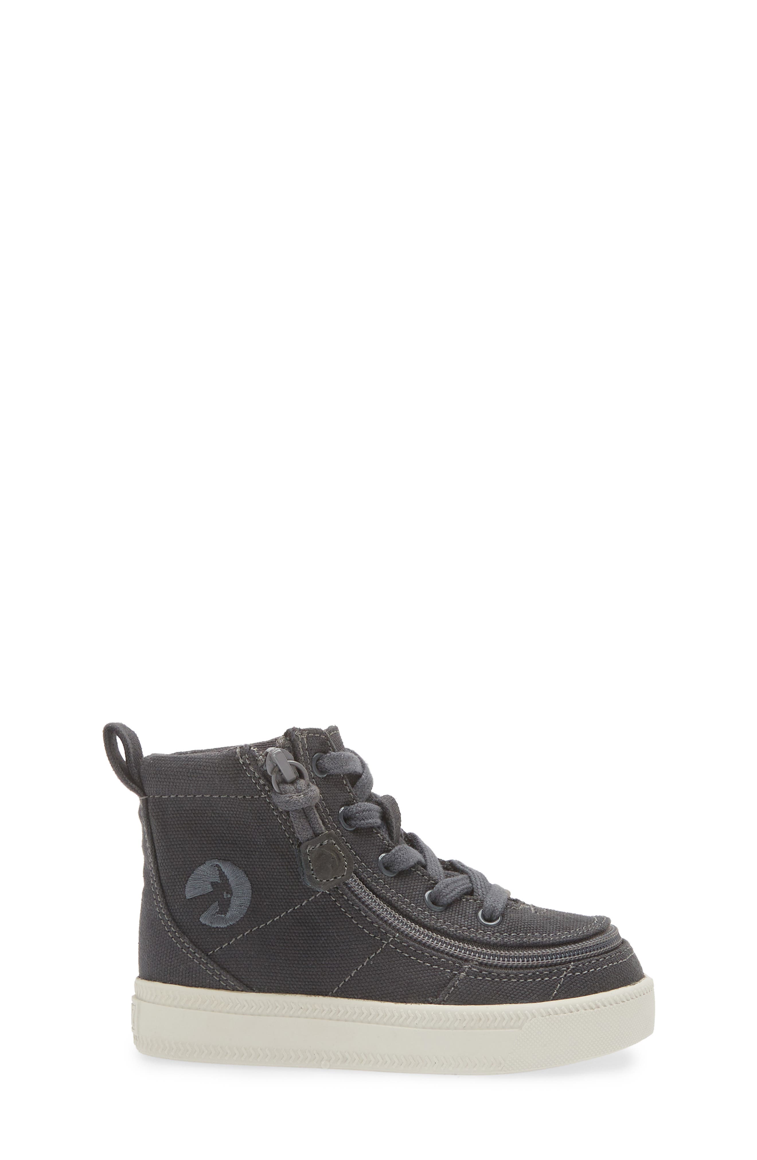 Kids' Classic High Top Sneaker, Alternate, color, CHARCOAL/WHITE