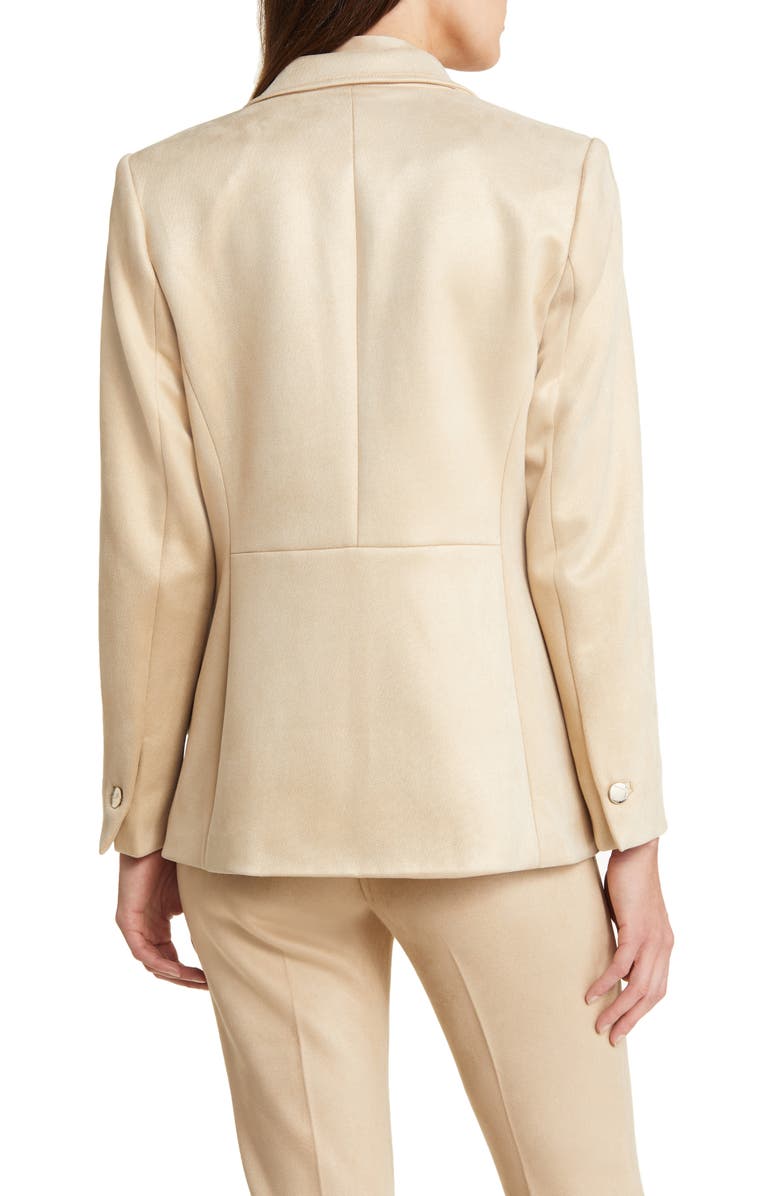 Anne Klein Faux Double Breasted Blazer, Alternate, color, 