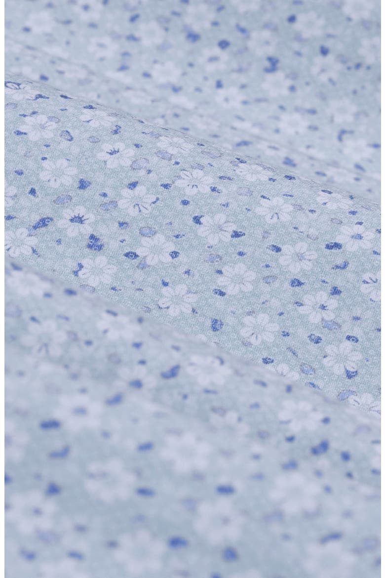 James OoohCotton® Floral Button-Up Shirt, Alternate, color, SEAFOAM