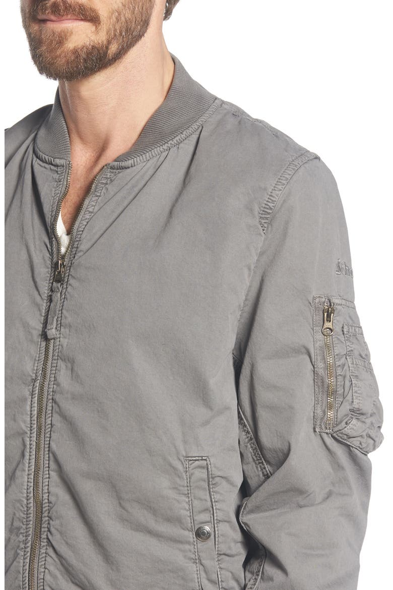 MA-1 Cotton Bomber Jacket, Alternate, color, GREY
