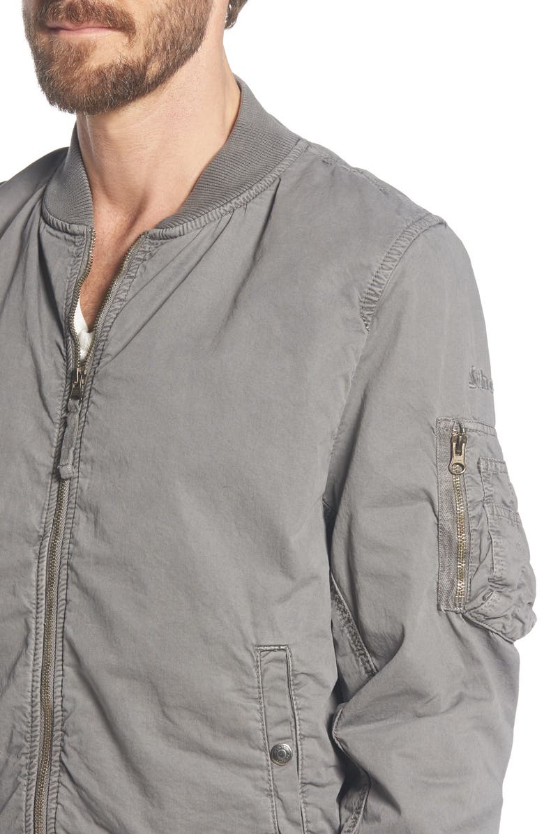 Schott NYC MA-1 Cotton Bomber Jacket, Alternate, color, 