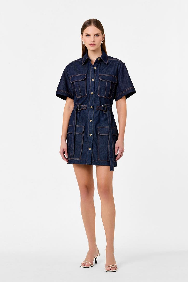Rianne Dress, Main, color, INDIGO