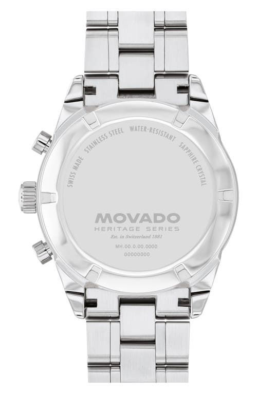 Movado Calendoplan Chronograph Bracelet Watch, 42mm