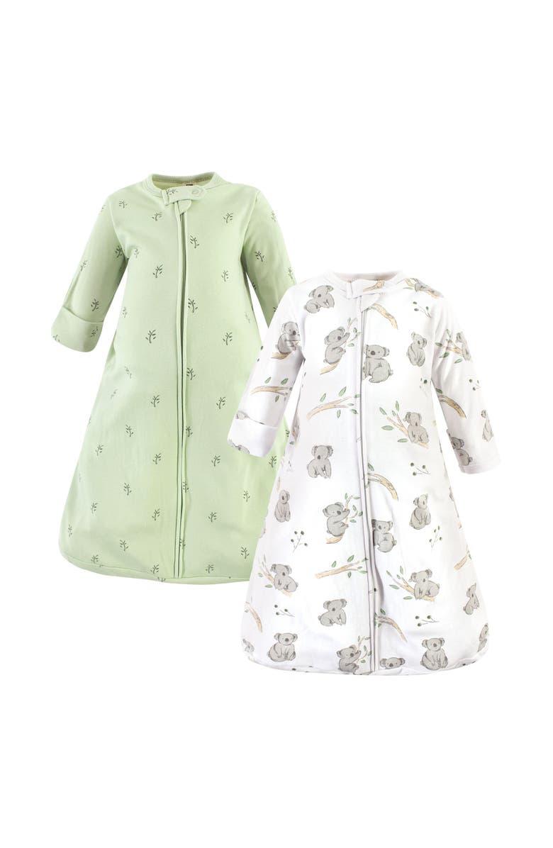 Hudson Baby Cotton Long-Sleeve Wearable Sleeping Bag, Main, color, Cuddly Koala Long Sleeve