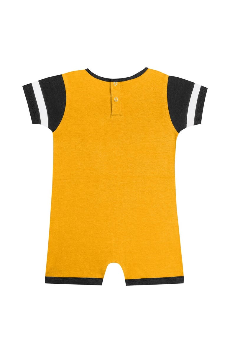 Outerstuff Infant Gold Pittsburgh Pirates Fast Pitch Romper, Alternate, color,
