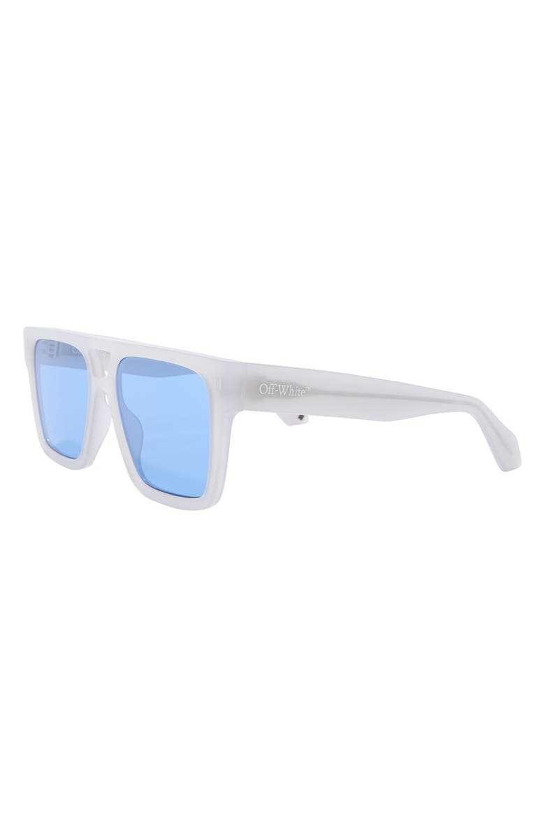 Off-White 56mm Springfield Shield Sunglasses, Alternate, color, 
