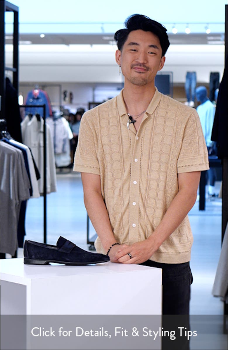 Ramiro V Square Toe Penny Loafer, sales video thumbnail