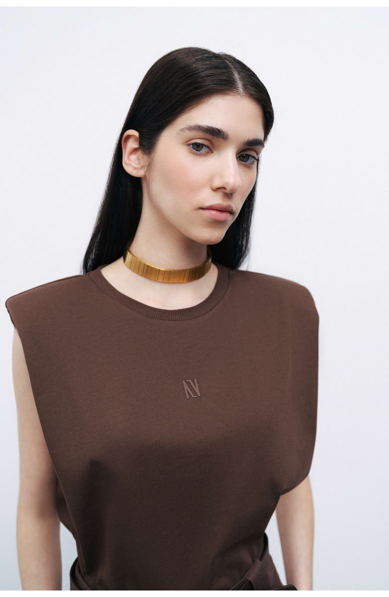 Nocturne Padded Basic T-Shirt, Alternate, color,