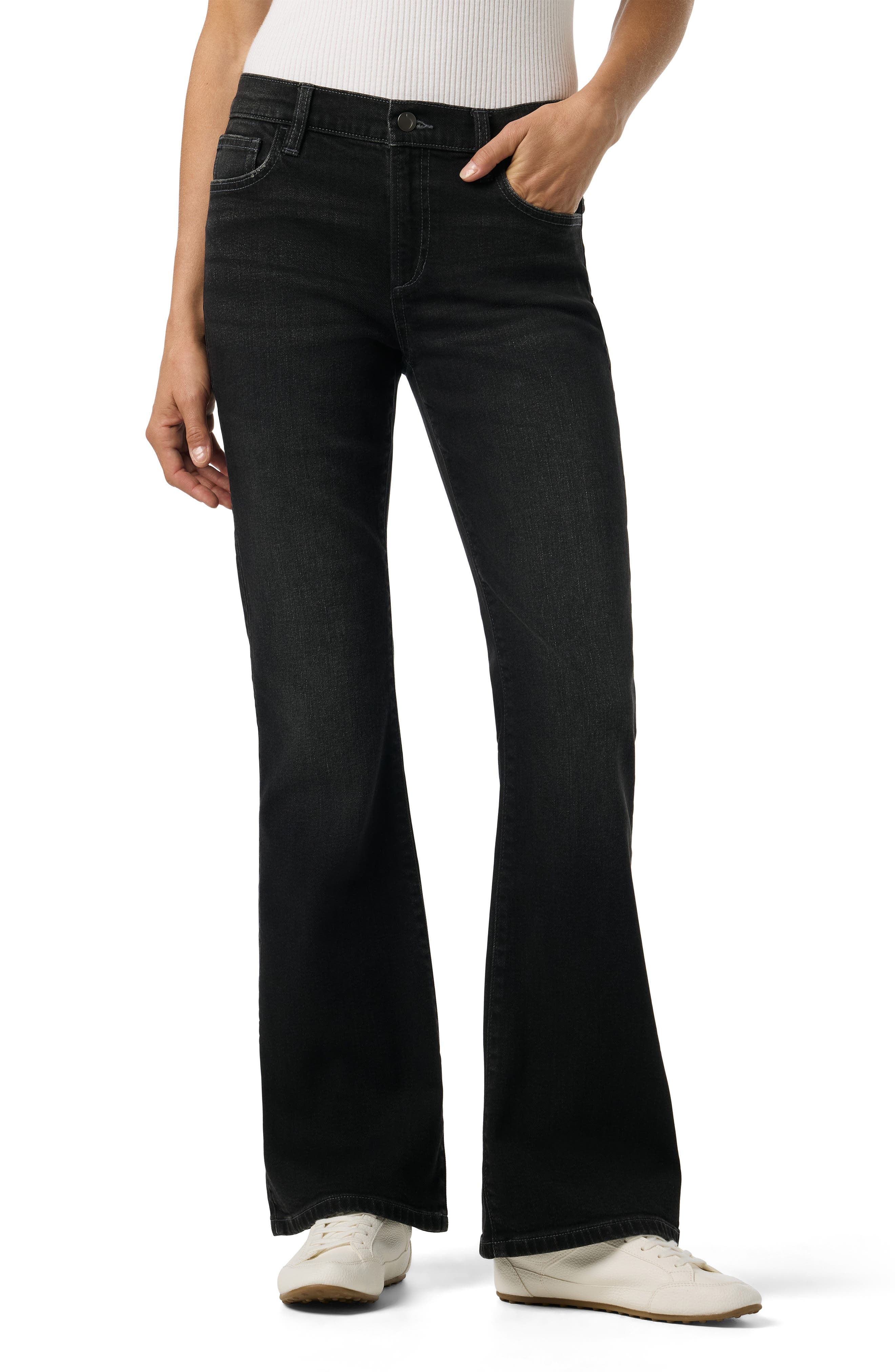 Mid Rise Bootcut Jeans