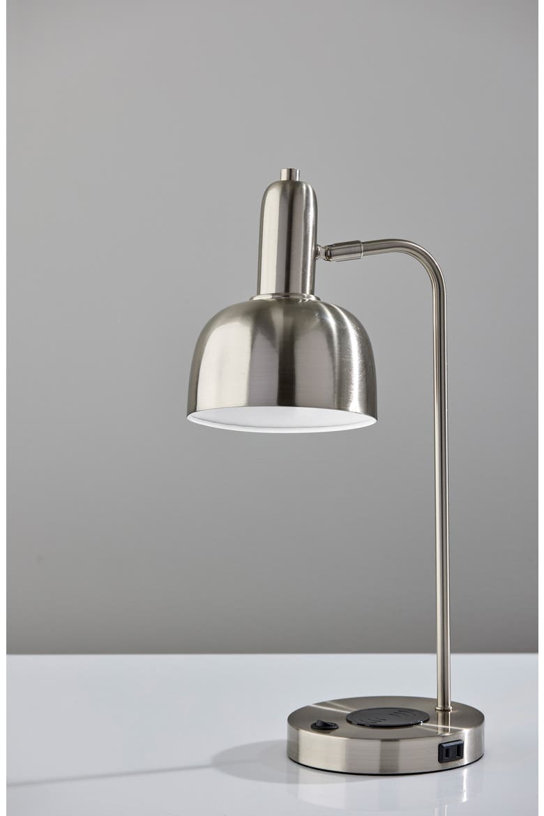 Rico Supercharger Desk Lamp, Alternate, color, BRUSHED STEEL