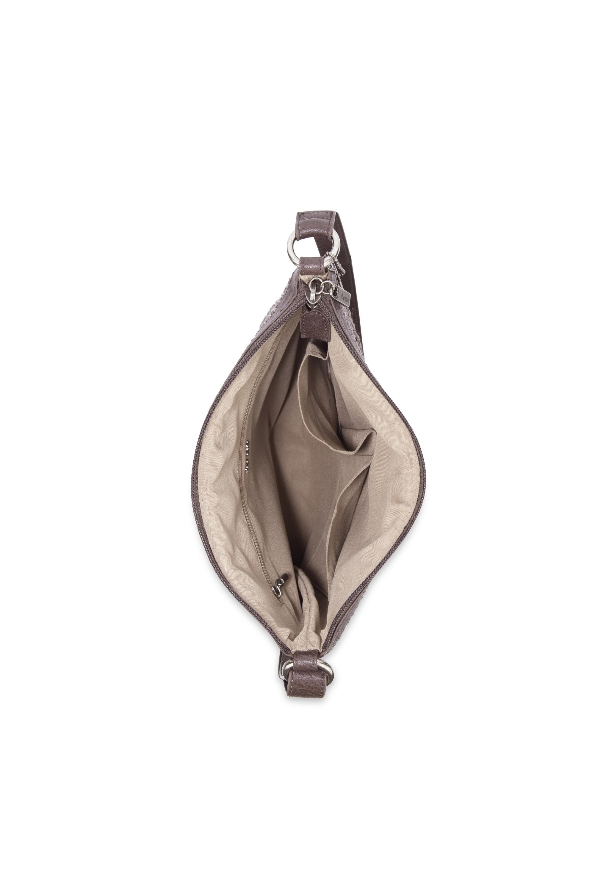 The Sak Lucia Crossbody Hand Crochet Bag, Alternate, color, Mushroom Cozy