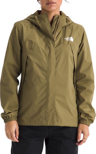Rain Jacket The North Face Army Green Jacket THE NORTH FACE Gore