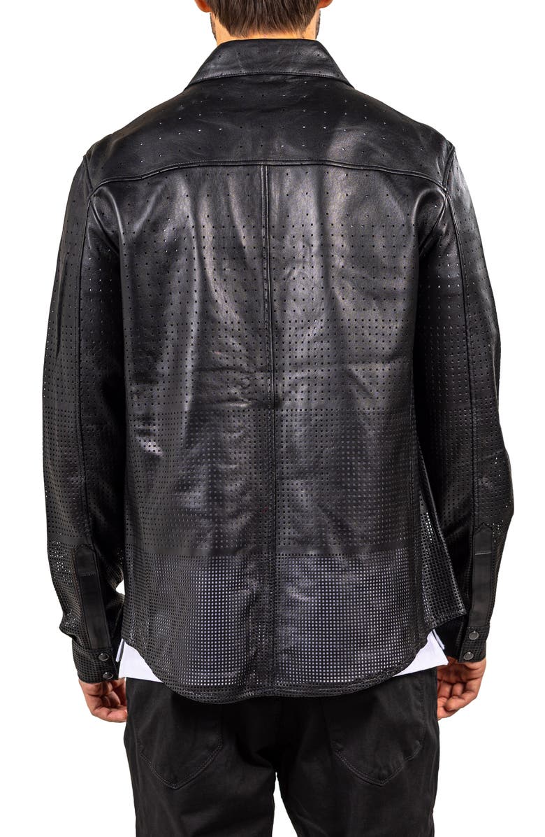 Maceoo Ascension Leather Jacket, Alternate, color, Black