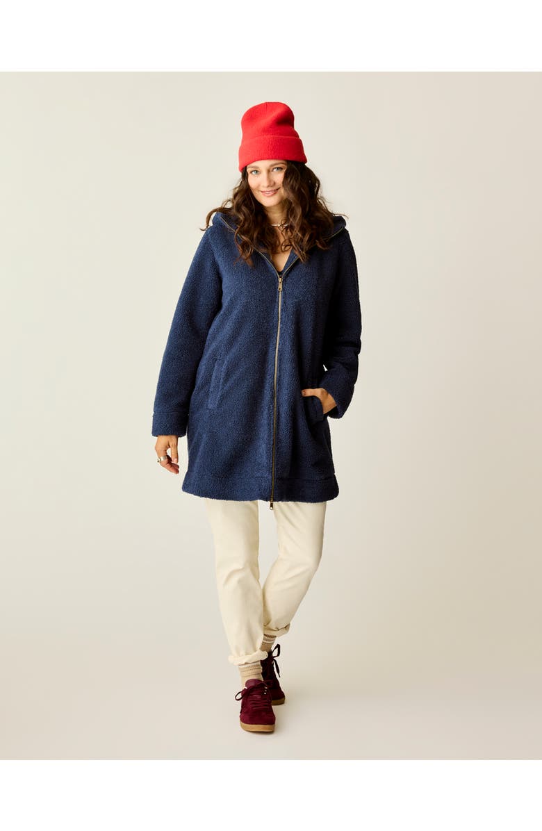 Carve Designs Indy Boucle Jacket, Alternate, color, Navy