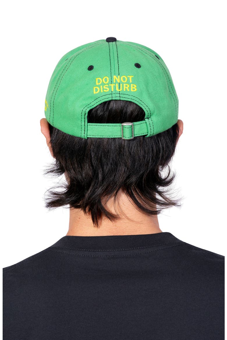 Disturb Cotton Twill Baseball Cap, Alternate, color, GREEN