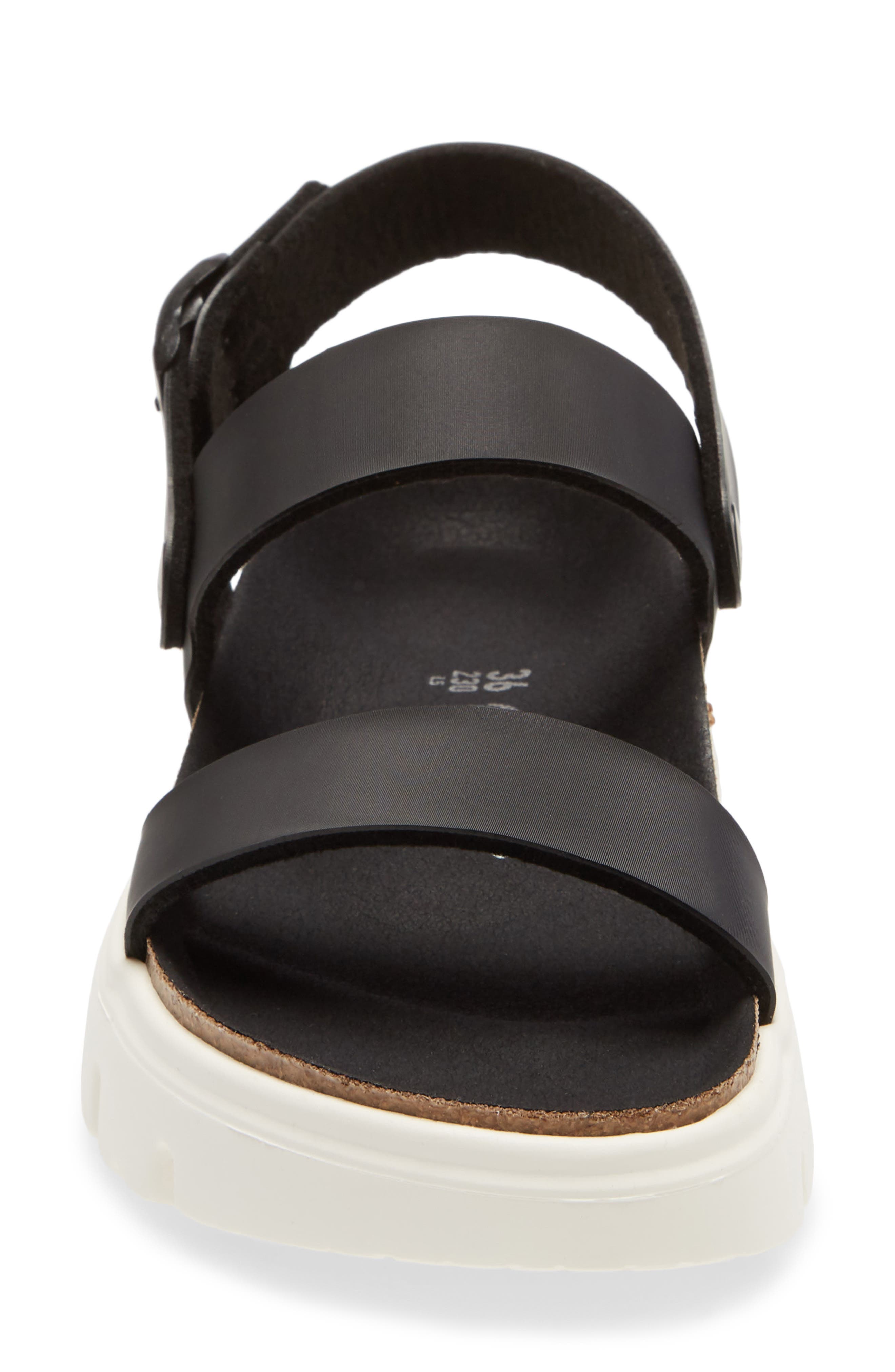 Birkenstock Papillio by Birkenstock Cameron Birko-Flor Strappy Platform Sandal, Alternate, color, 