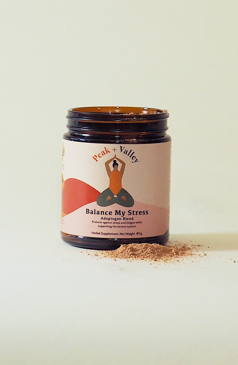 Peak and Valley Balance My Stress<sup>®</sup> Adaptogen Blend Herbal Supplement, Alternate, color,