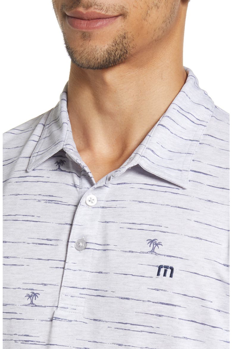 Draggin Anchor Stretch Polo, Alternate, color, HEATHER LIGHT GREY