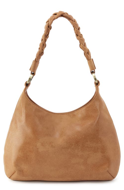 HOBO Madison Leather Shoulder Bag in Whiskey at Nordstrom