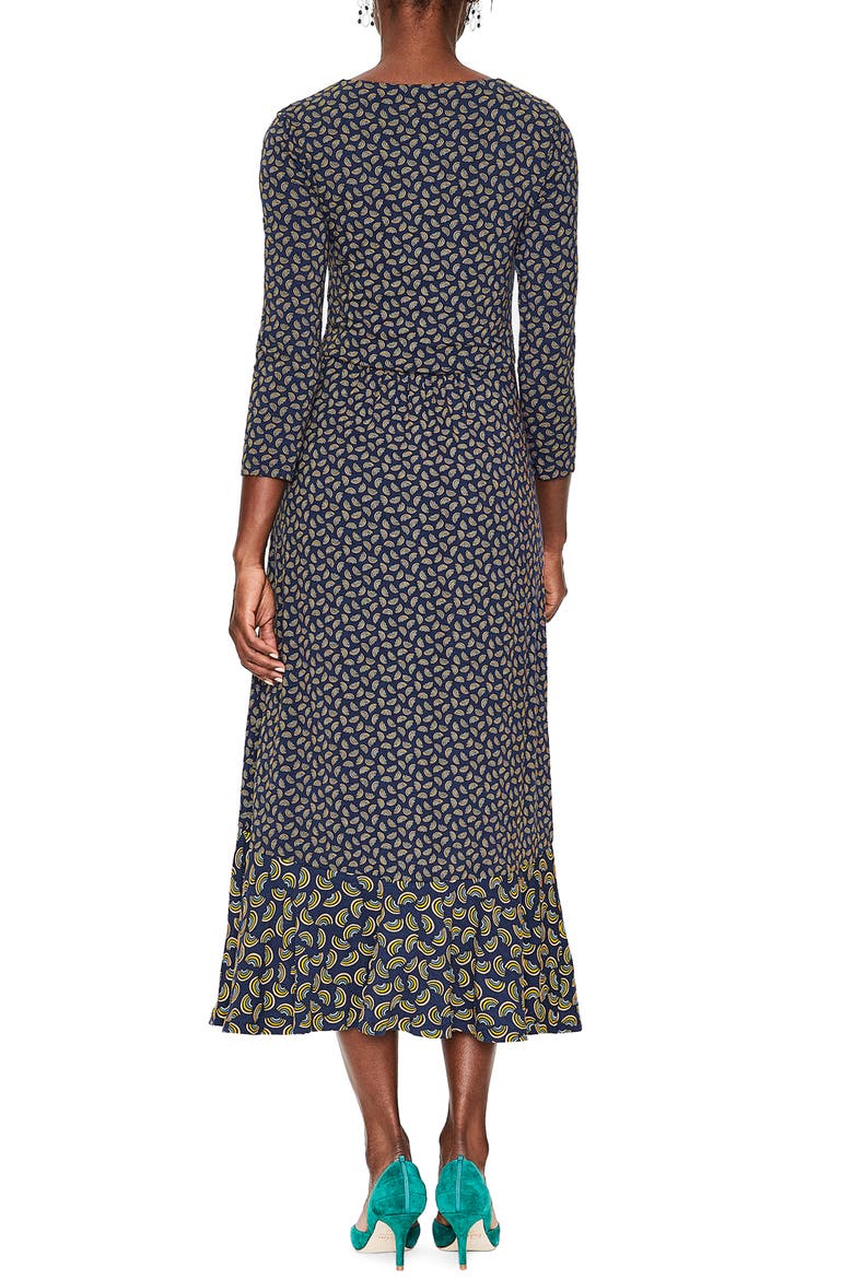 Philippa Jersey Midi Dress, Alternate, color, NAVY ARC