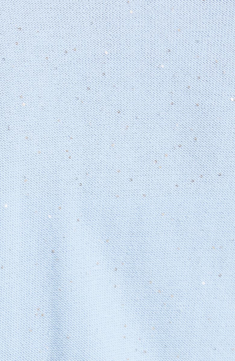 Milly Tie Front Sequin Cardigan, Alternate, color,