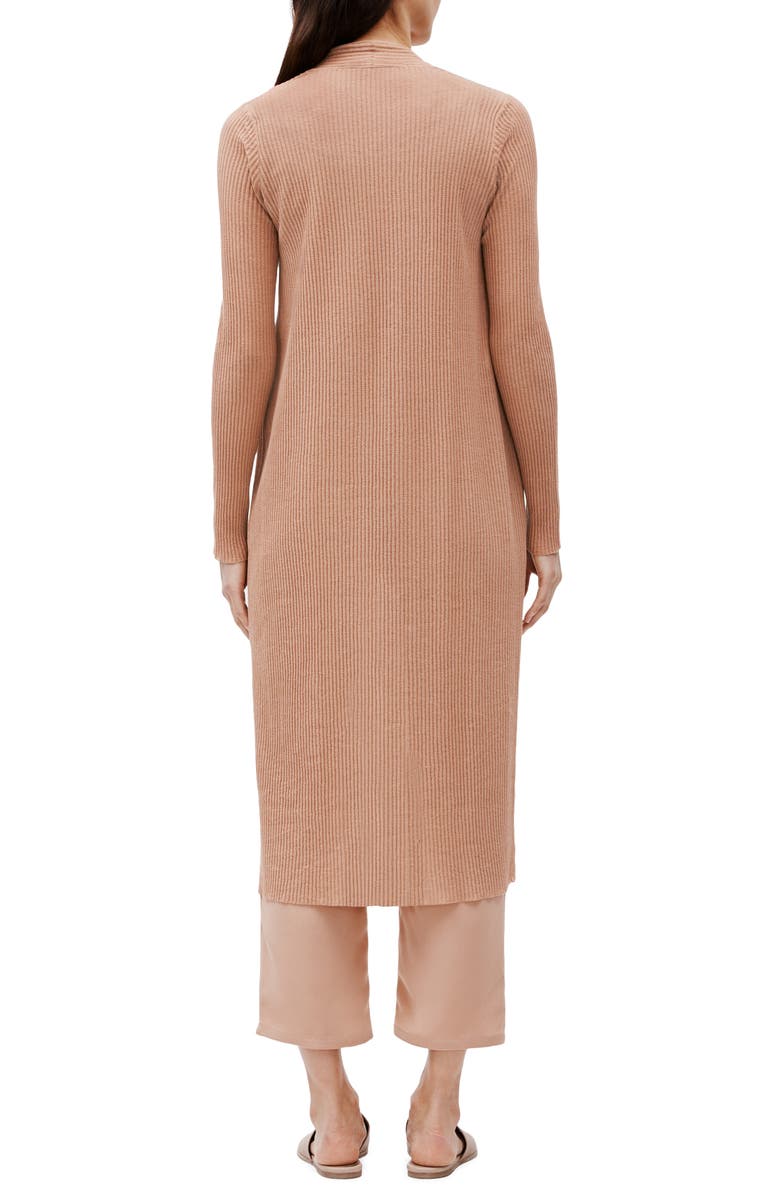 Eileen Fisher Organic Cotton Blend Long Cardigan, Alternate, color,