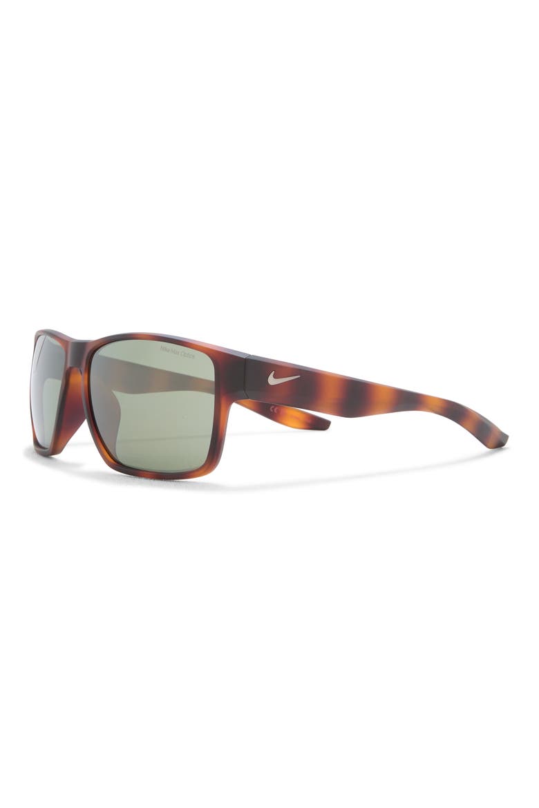 Essential Venture 59mm Square Sunglasses, Alternate, color, MATTE TORTOISE GREEN GUNMETAL